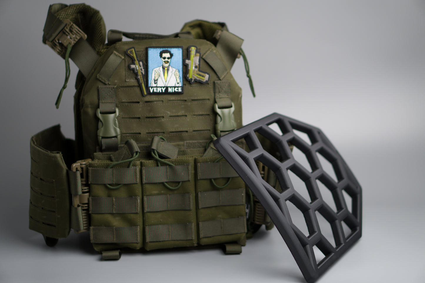 Ventilated Dummy Plate for Plate Carrier